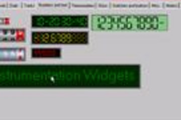 Instrumentation Widgets预览：
